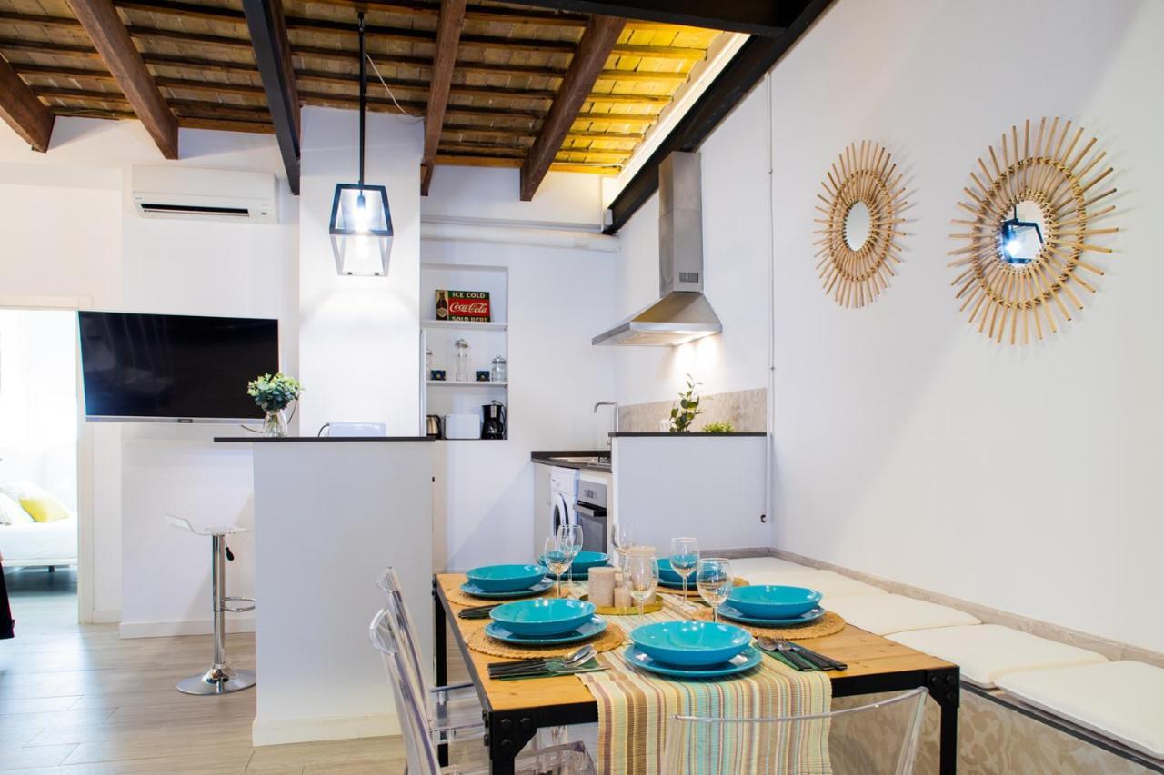 Florit Flats - Cabanyal 3 Bedroom Wifi Ac Terrace Beach Penthouse Valencia Eksteriør billede